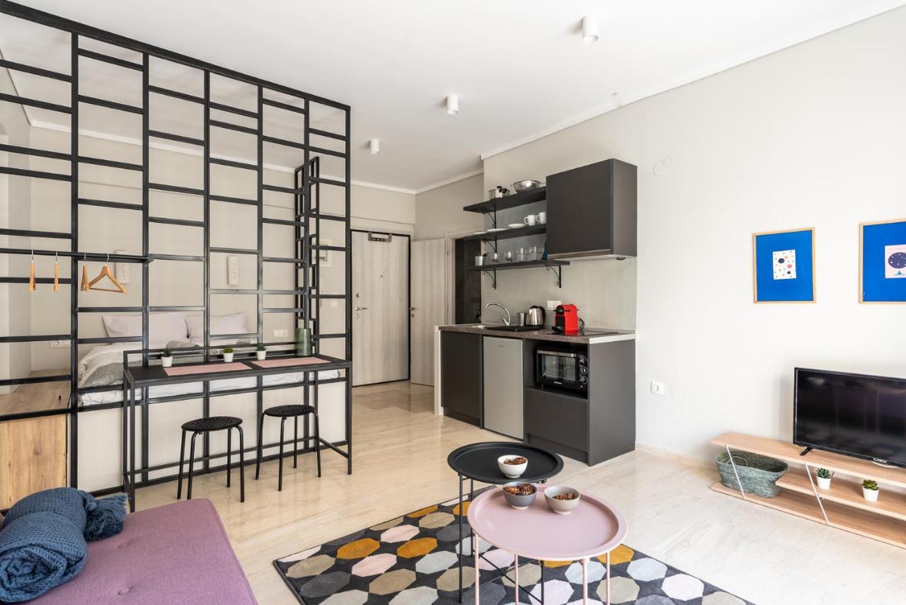 Modern Studio Close To Waterfront 테살로니키 외부 사진